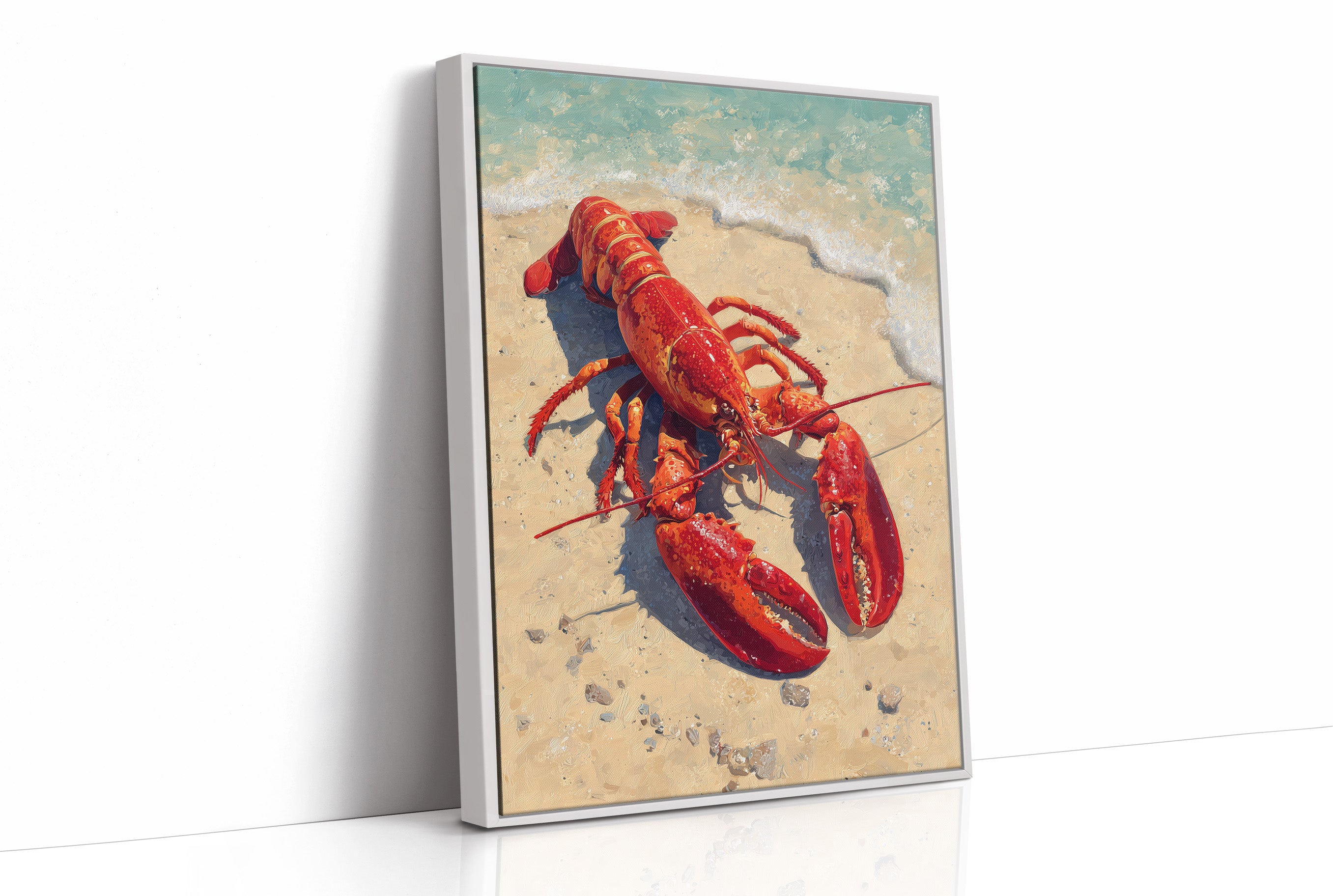 Scarlet Tides Meet Sandy Shores