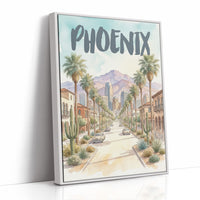 Phoenix in Watercolor