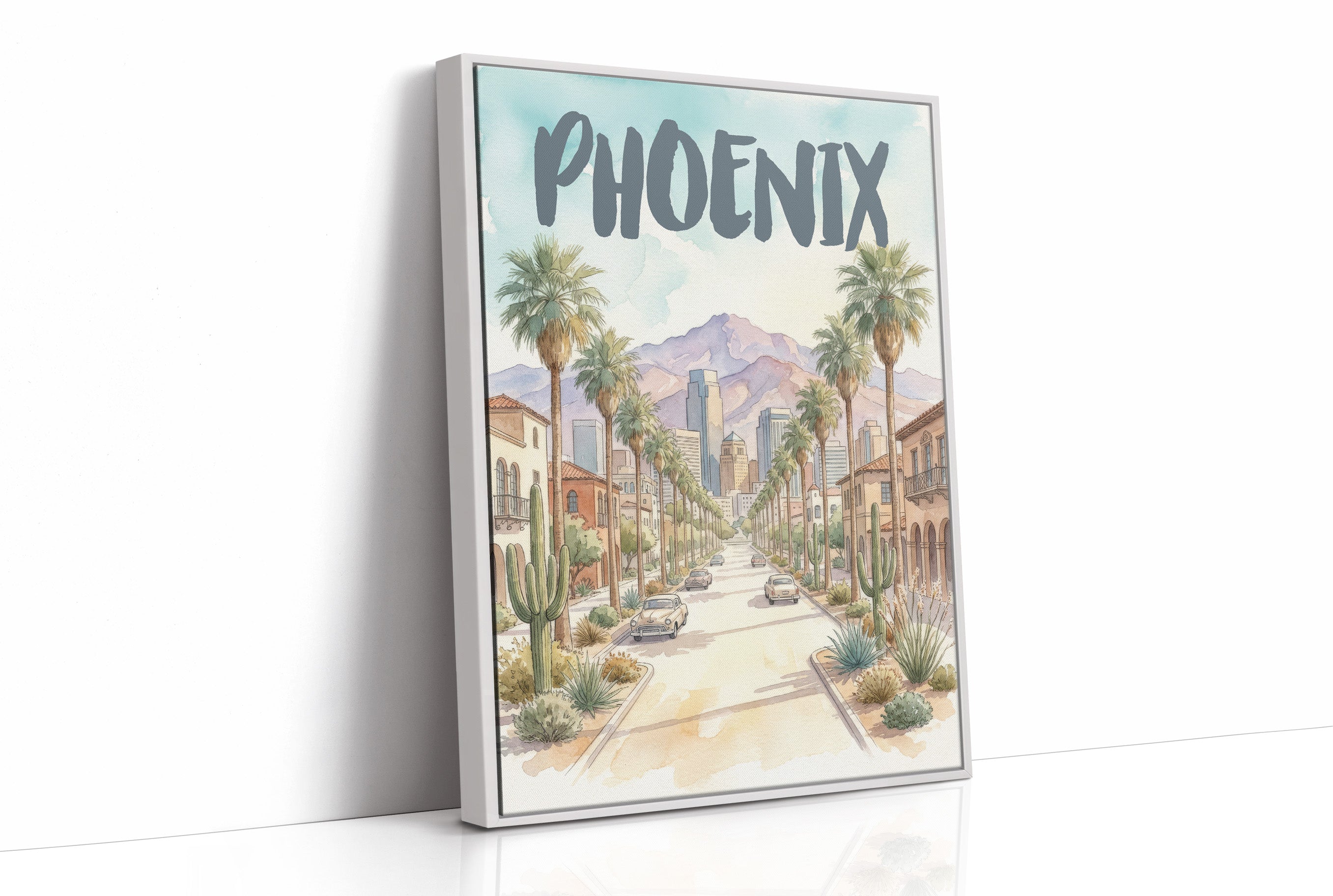 Phoenix in Watercolor