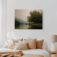 Mist Softens The River's Edge