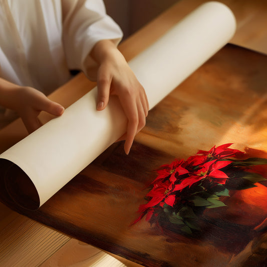Candlelight Beneath Painted Banners