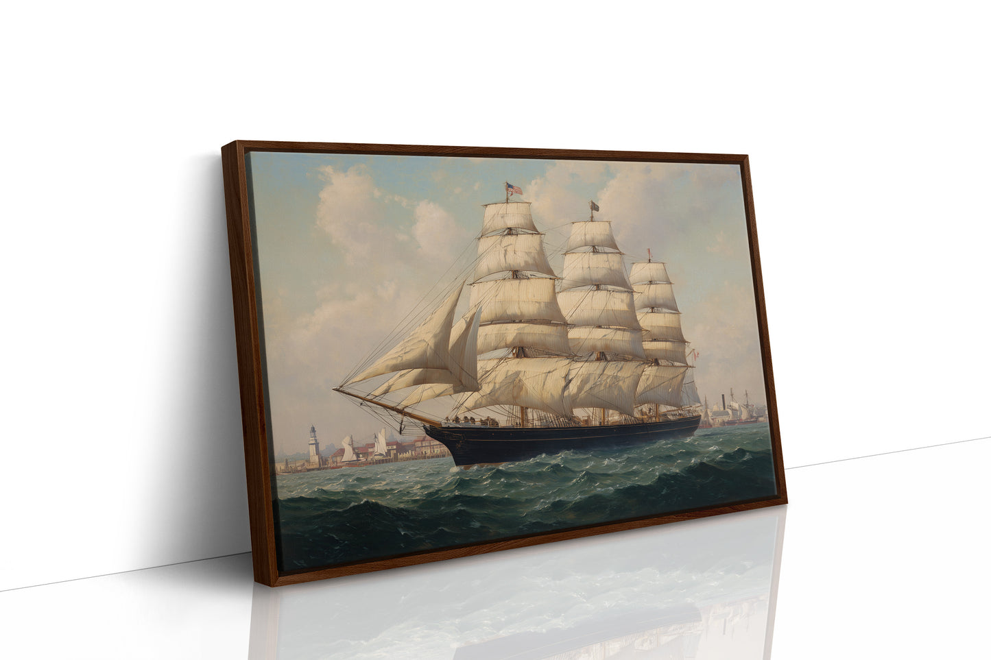 Sails Bound For Distant Shores