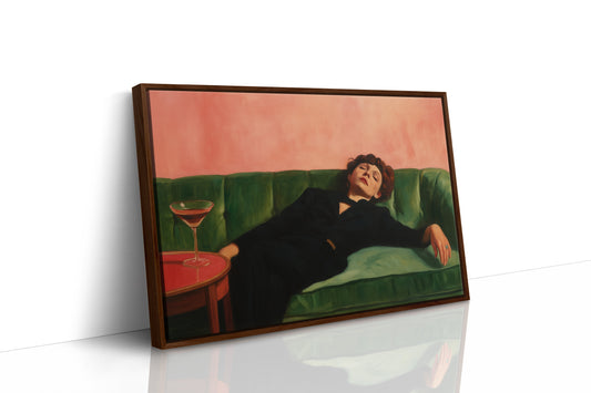 After the Last Sip on a Velvet Couch