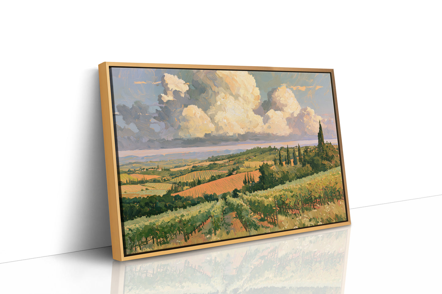Tuscan Vineyard, Building Storm