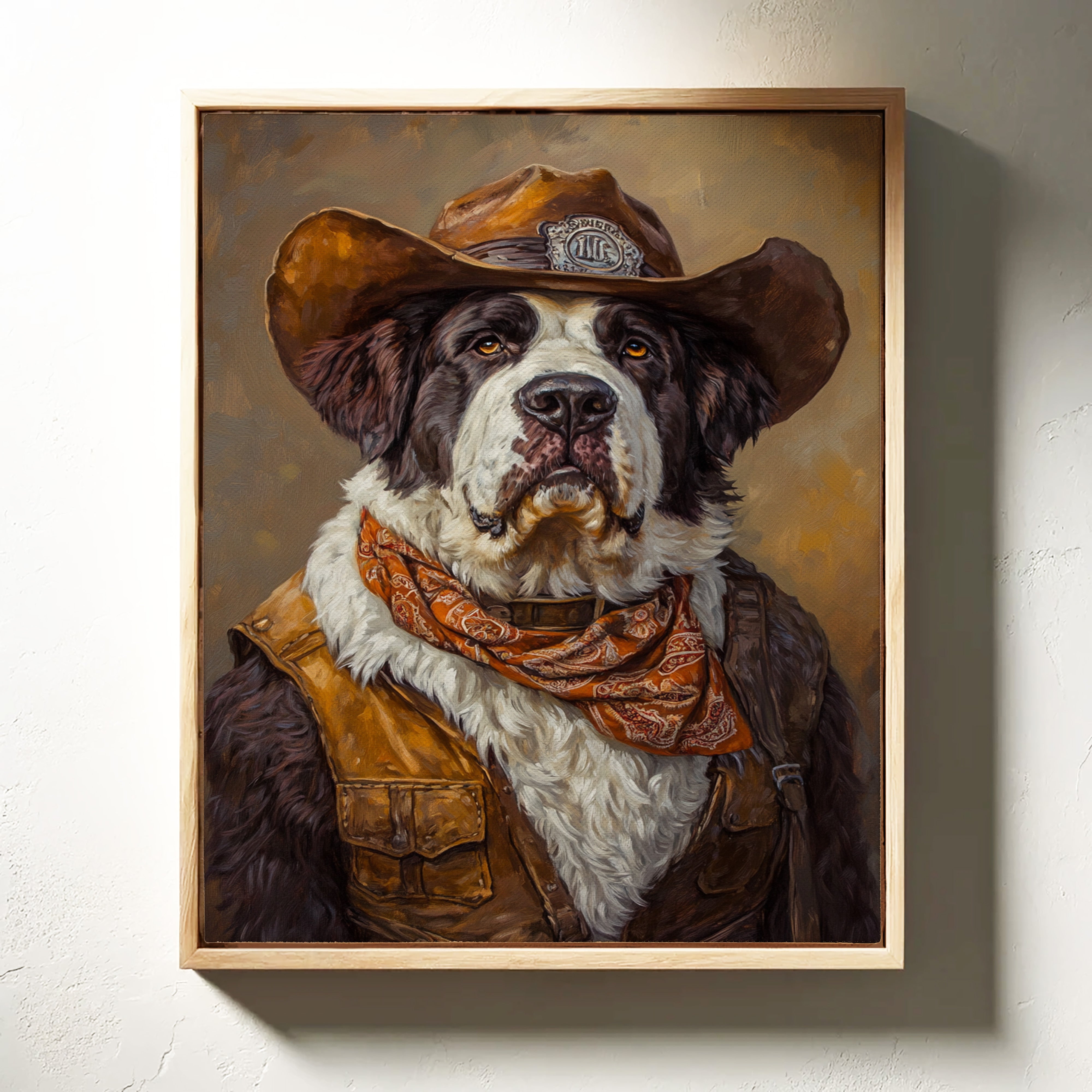 Saint Bernard Saddleback Sheriff