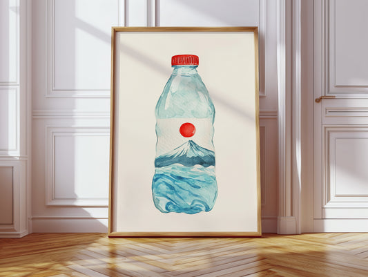 Mount Fuji In A Bottle