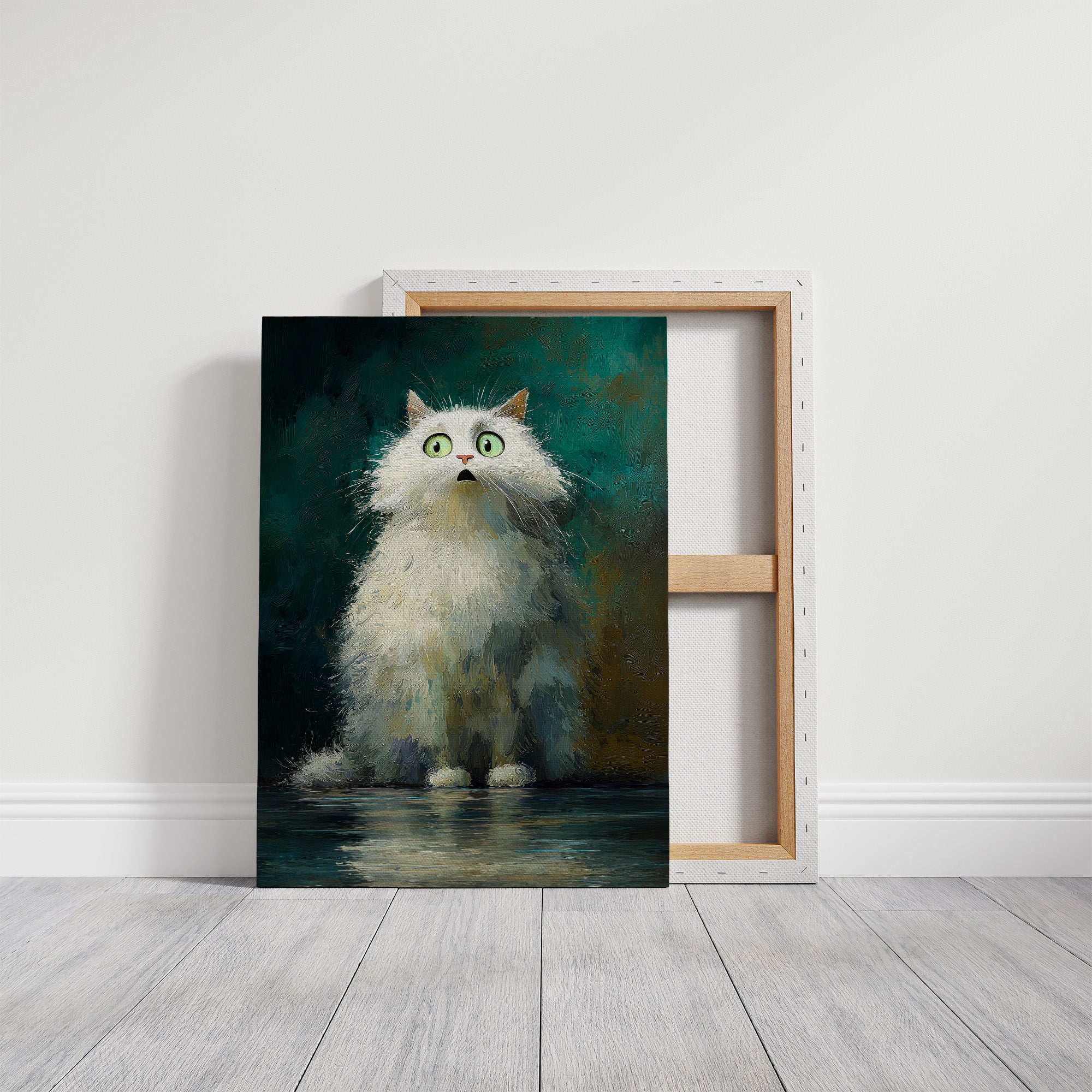 Emerald Eyes Meet Midnight Wonder