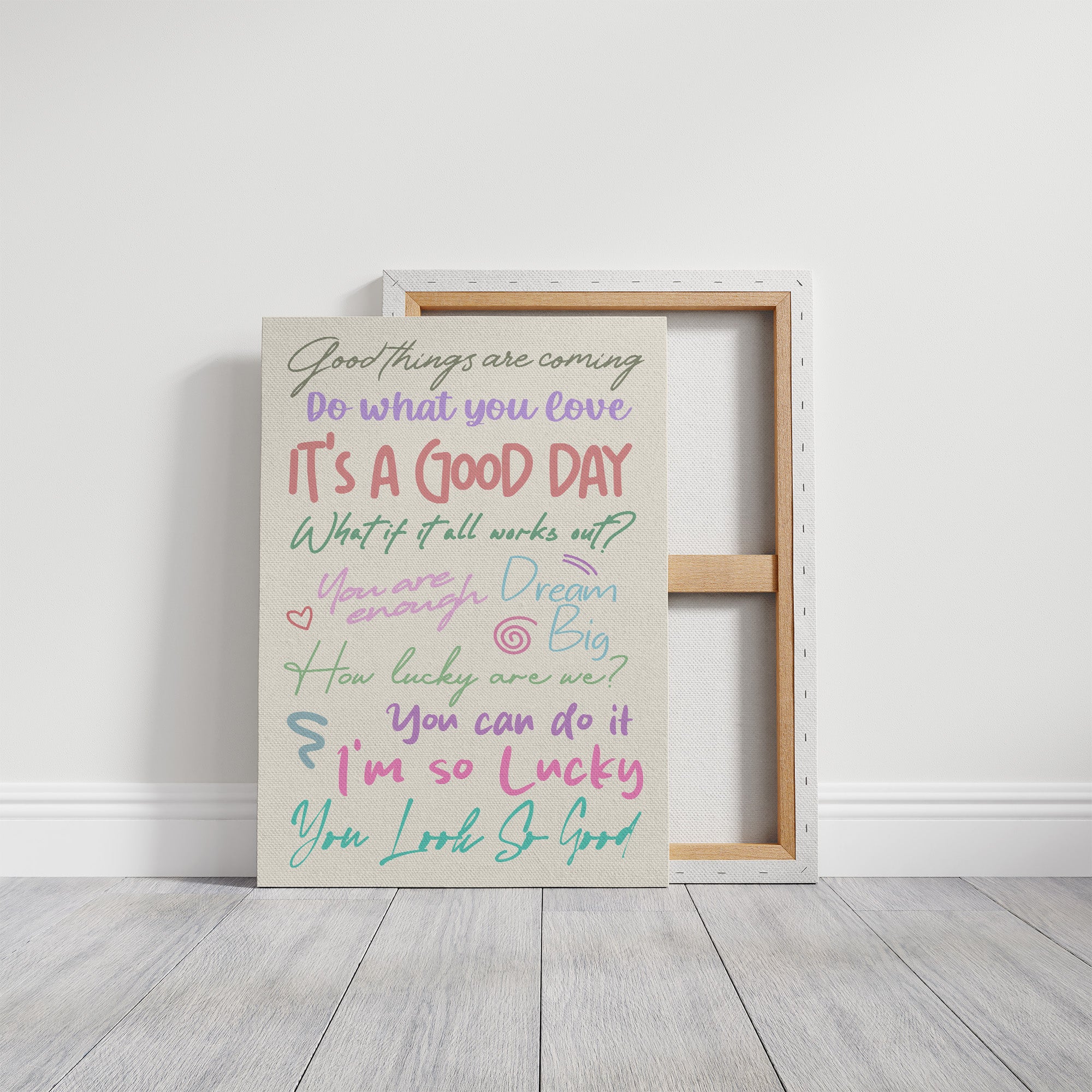 A Wall of Good Vibes Only