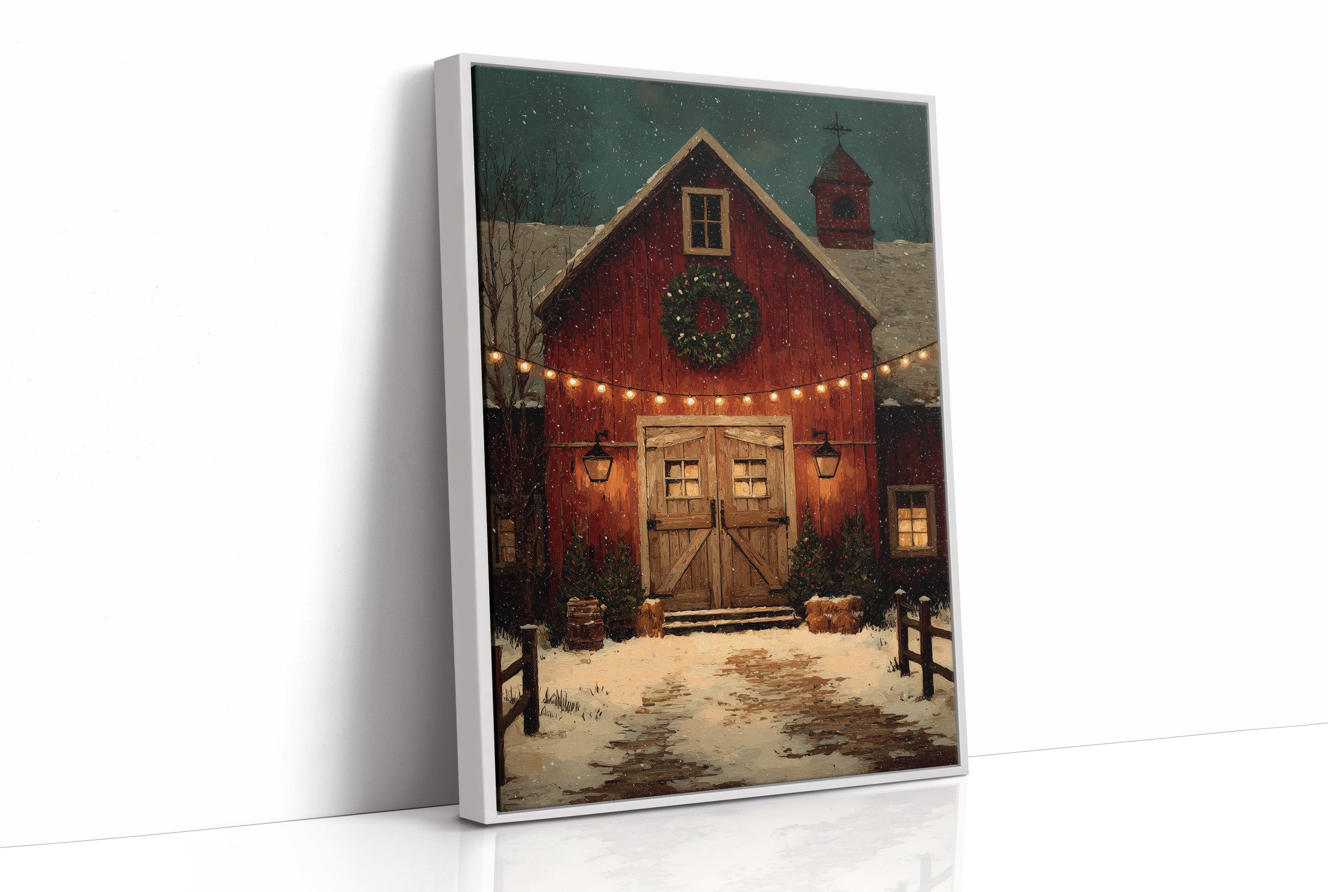 The Barn on Christmas Eve