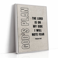 God’s Plan Over Fear