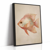 Coral Reef Nobility: Portrait in Blush