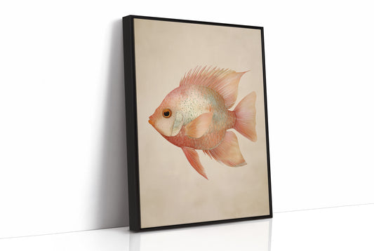 Coral Reef Nobility: Portrait in Blush