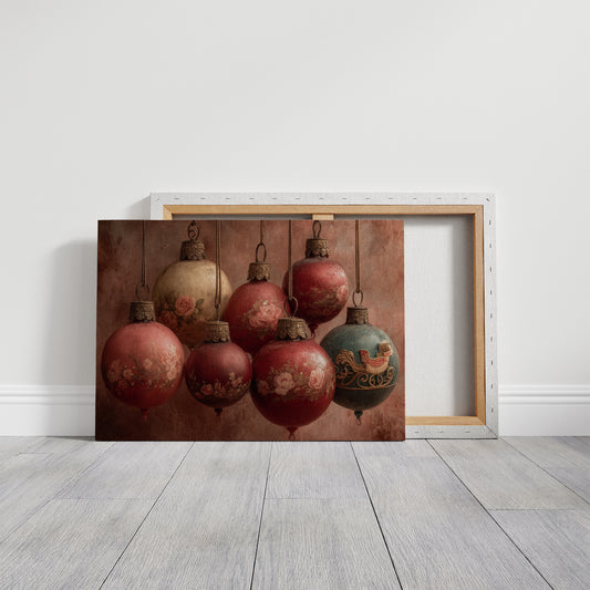 Antique Baubles in Rose and Rust