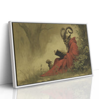 Ancient Lore Between Library Shelves