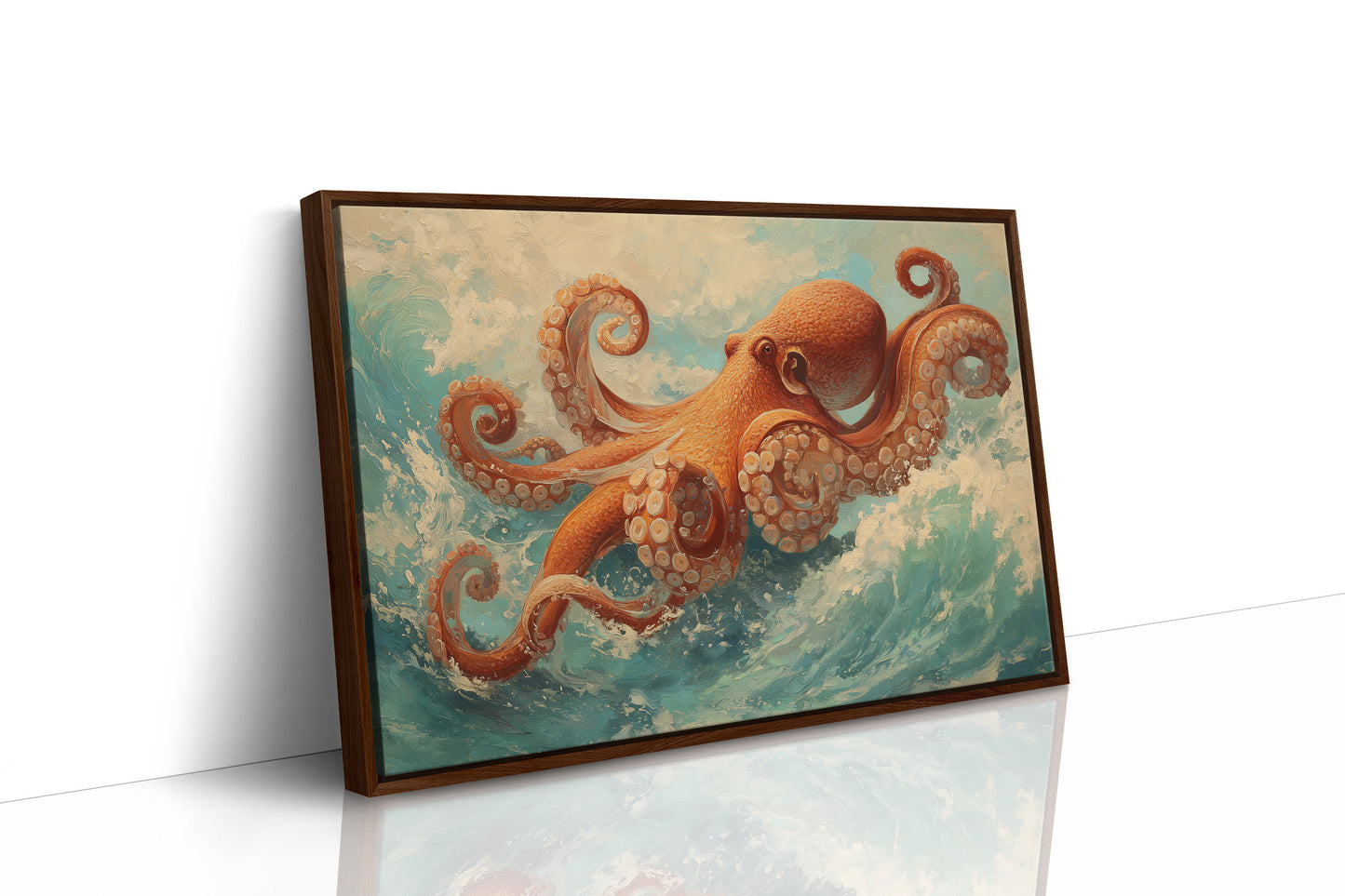 Copper Dancer Rides Turquoise Waves