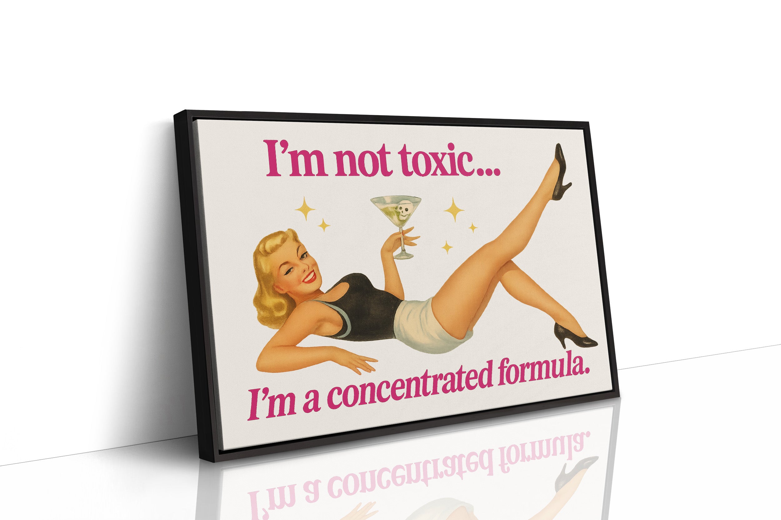 Retro Sass Serves Cocktail Humor