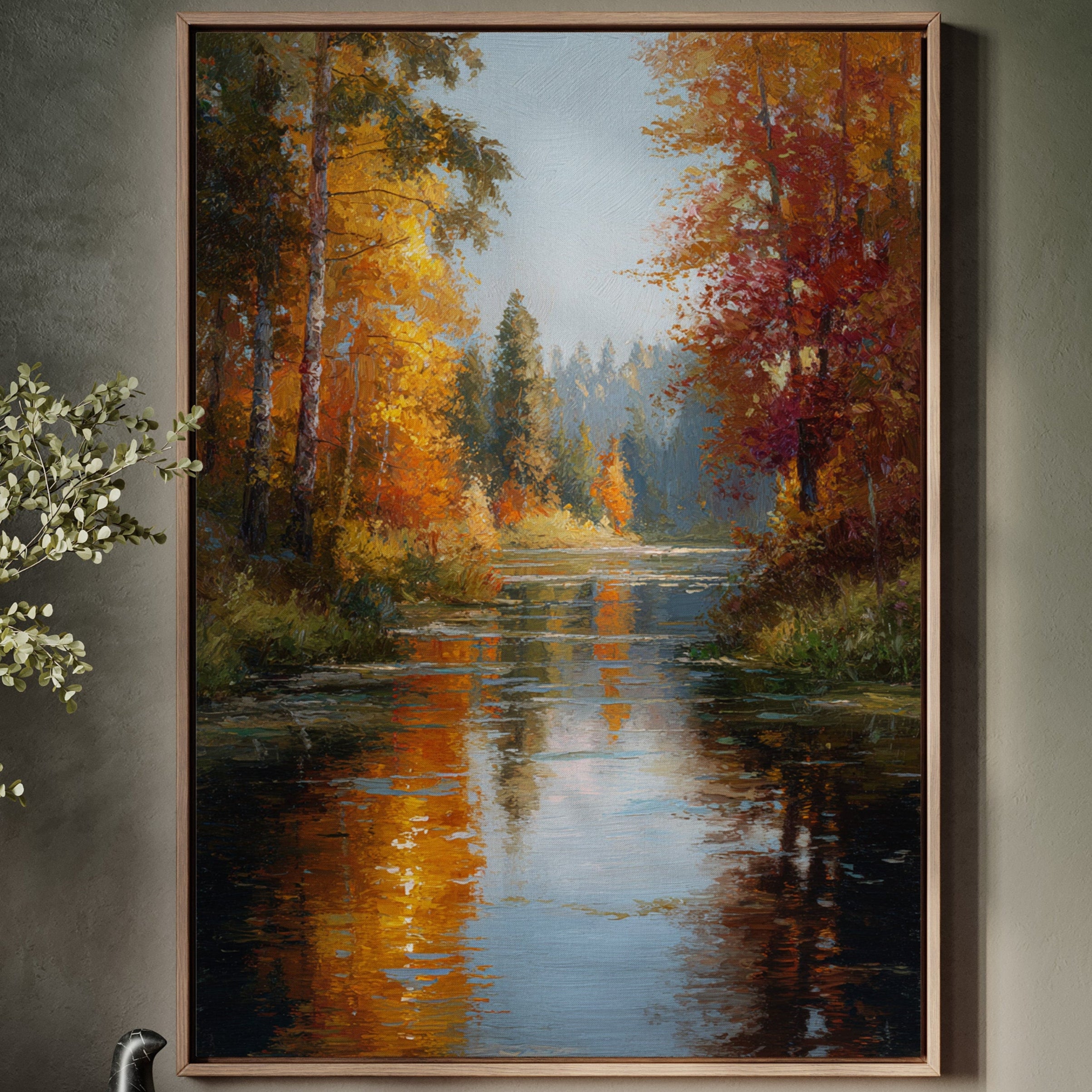 Reflections of Autumn's Embrace