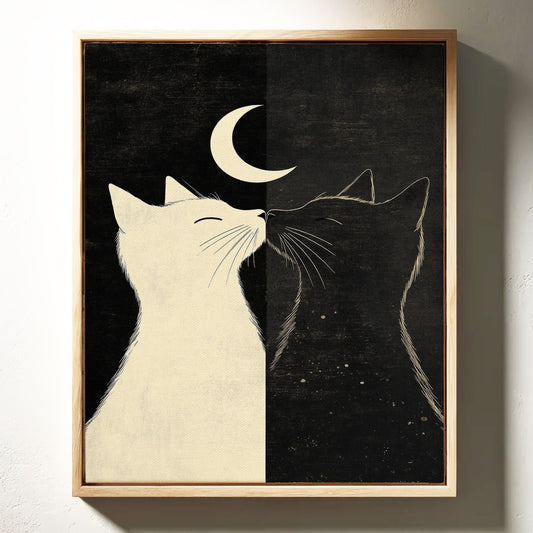 Moonlit Tales Of Two Cats
