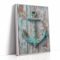 Weathered Anchor Tells Coastal Tales