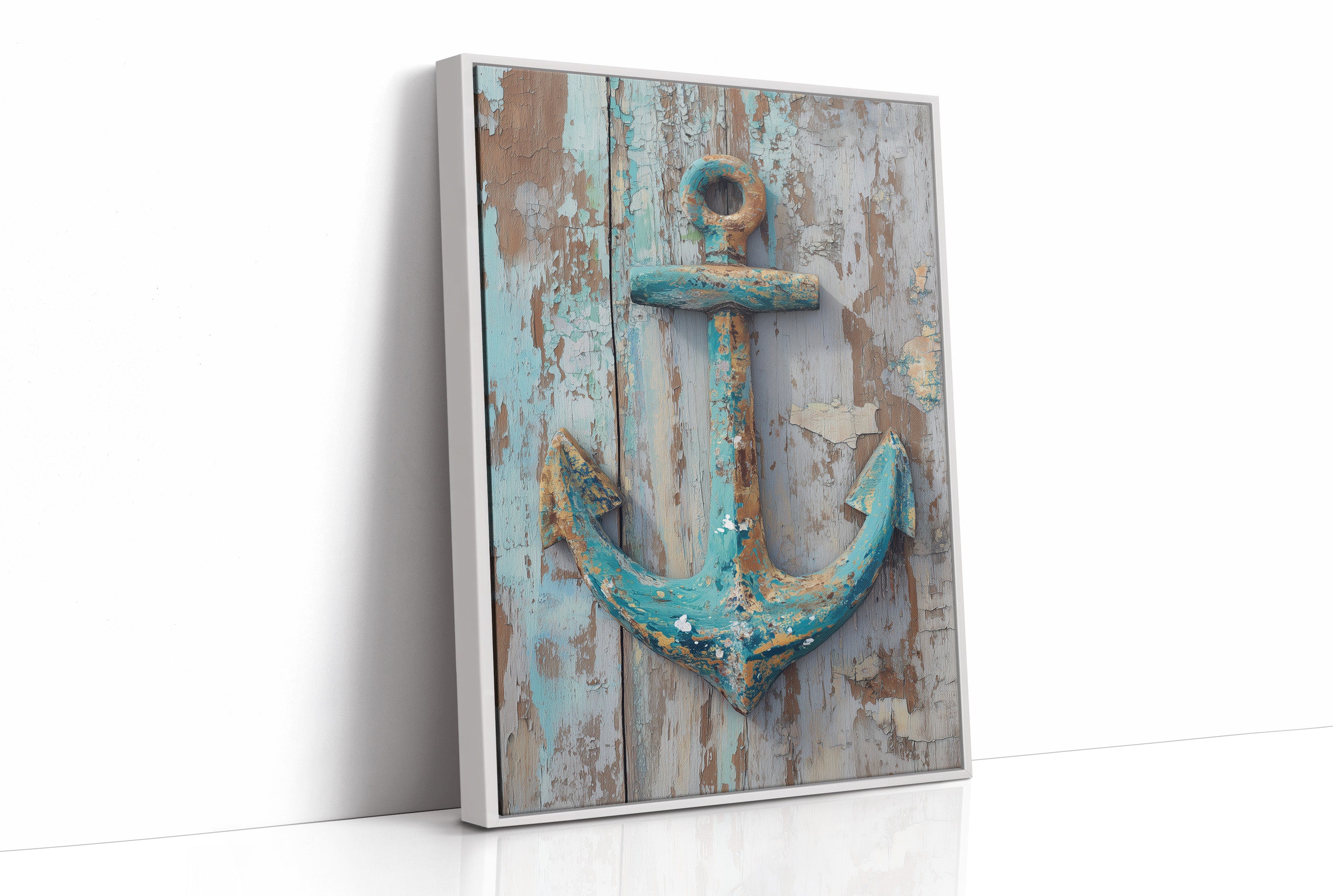 Weathered Anchor Tells Coastal Tales