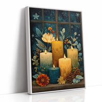 Candlelight at the Frosted Sill