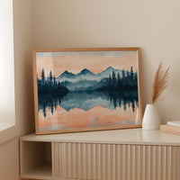 Dawn Mirrors Mountain's Ancient Song