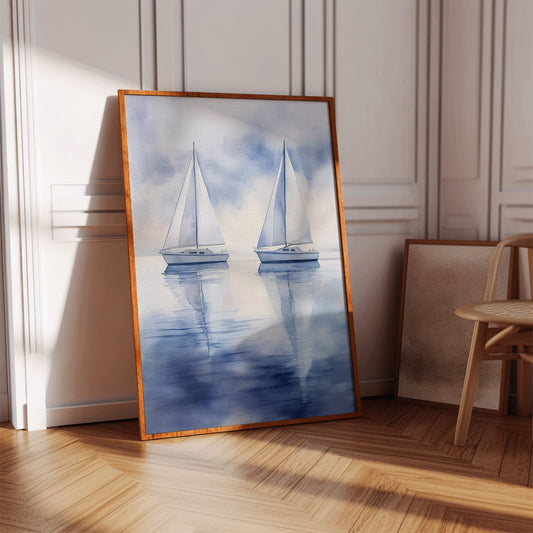 Two Vessels in Quiet Harmony