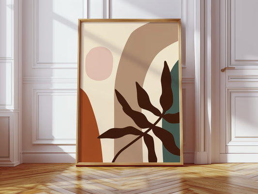 Beneath A Soft Color Canvas