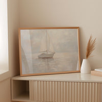 Soft Sails Through Morning Mist