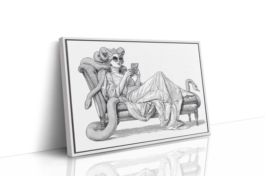 Modern Medusa's Digital Repose