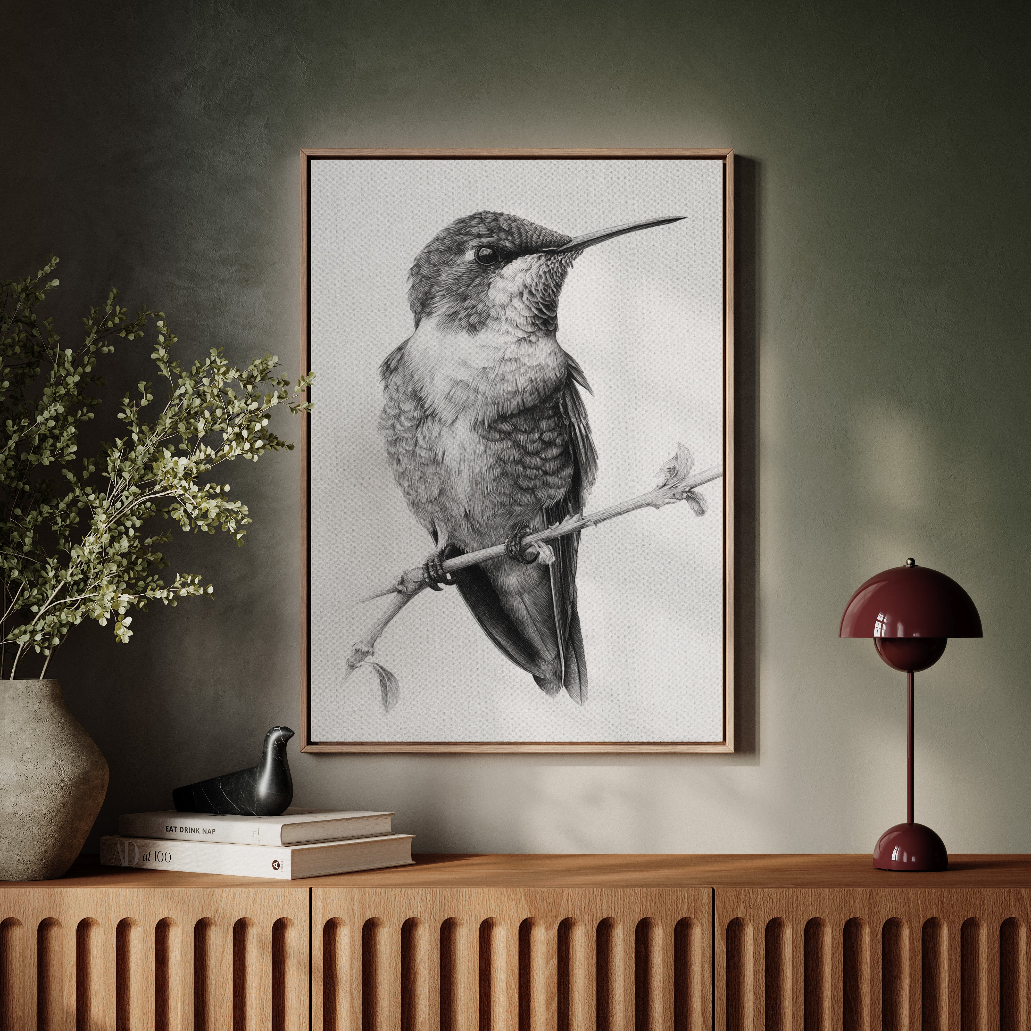 The Stillness of Feathered Grace