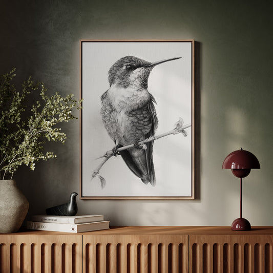 The Stillness of Feathered Grace