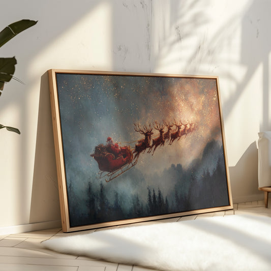 Journey Through Starlit Night