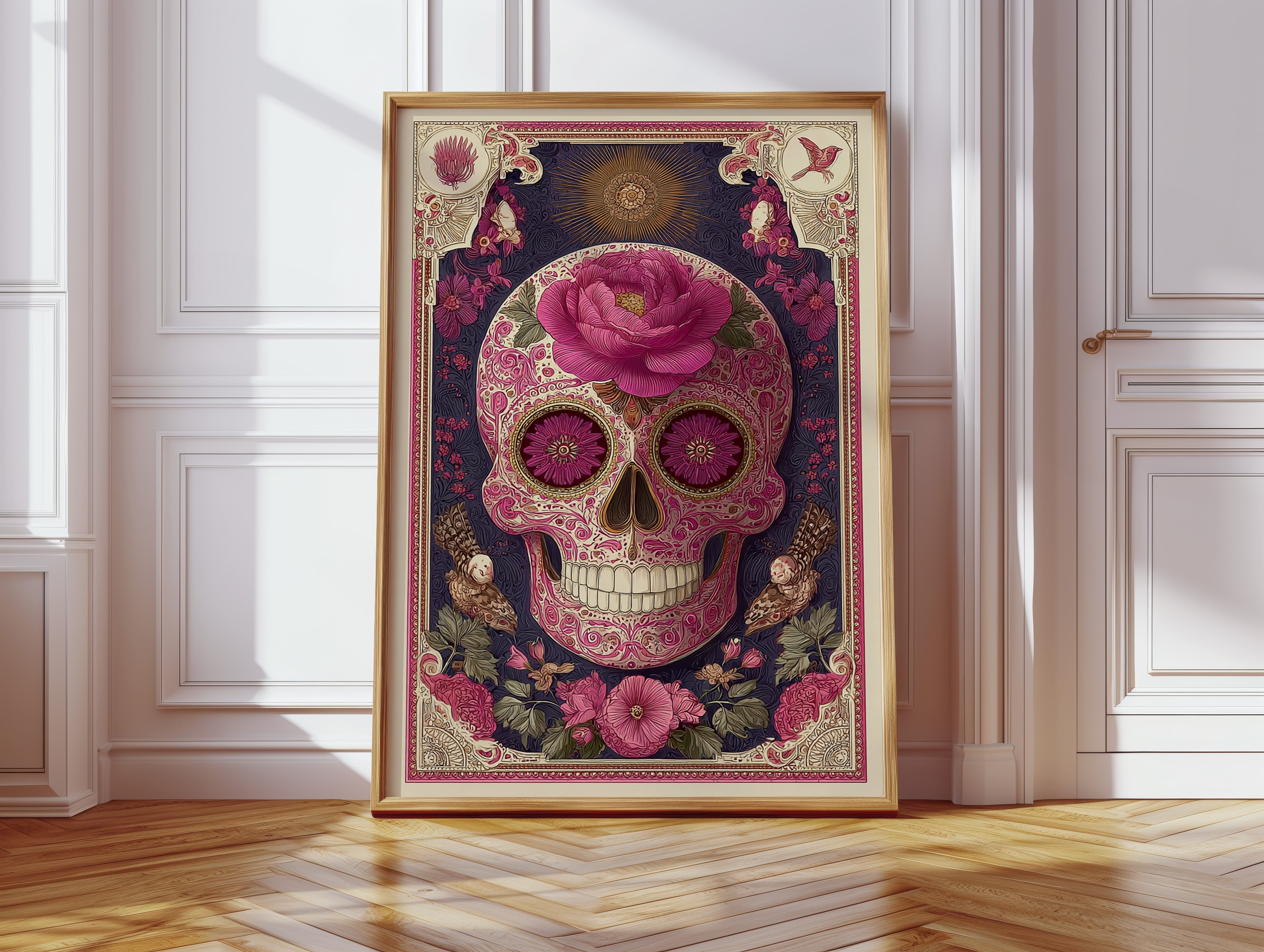Petals Adorn the Eternal Face
