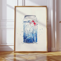 Summer Fizz In Crystal Blue