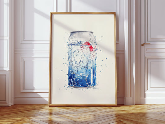 Summer Fizz In Crystal Blue