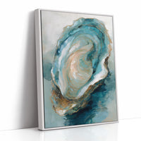 Tidal Memories In Aqua Gold
