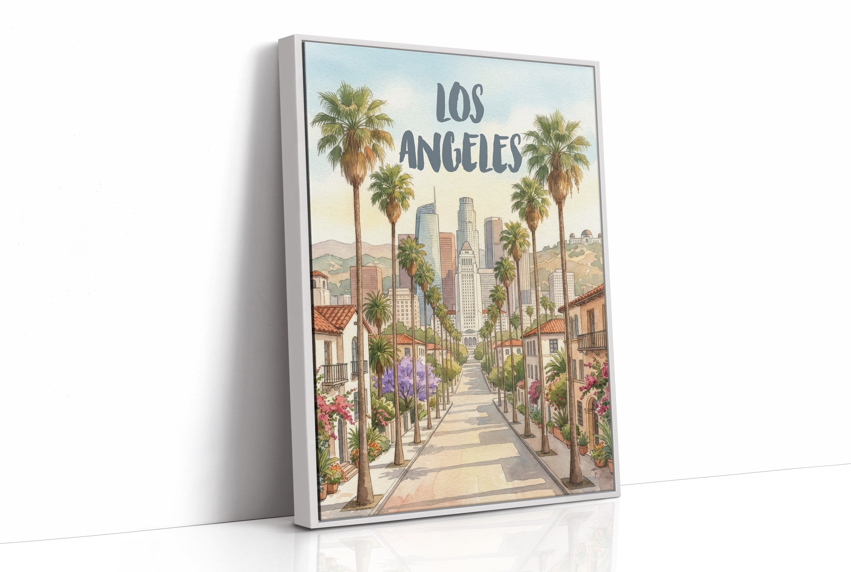 LA in Watercolor