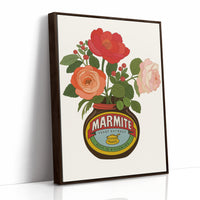 Roses in a Marmite Jar