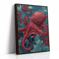 Crimson Depths Octopus