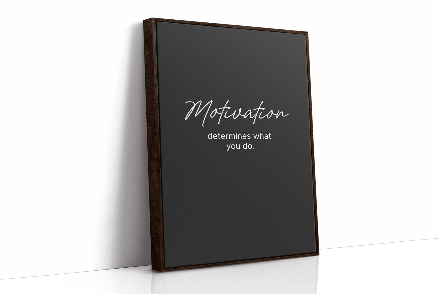Motivation Determines Action
