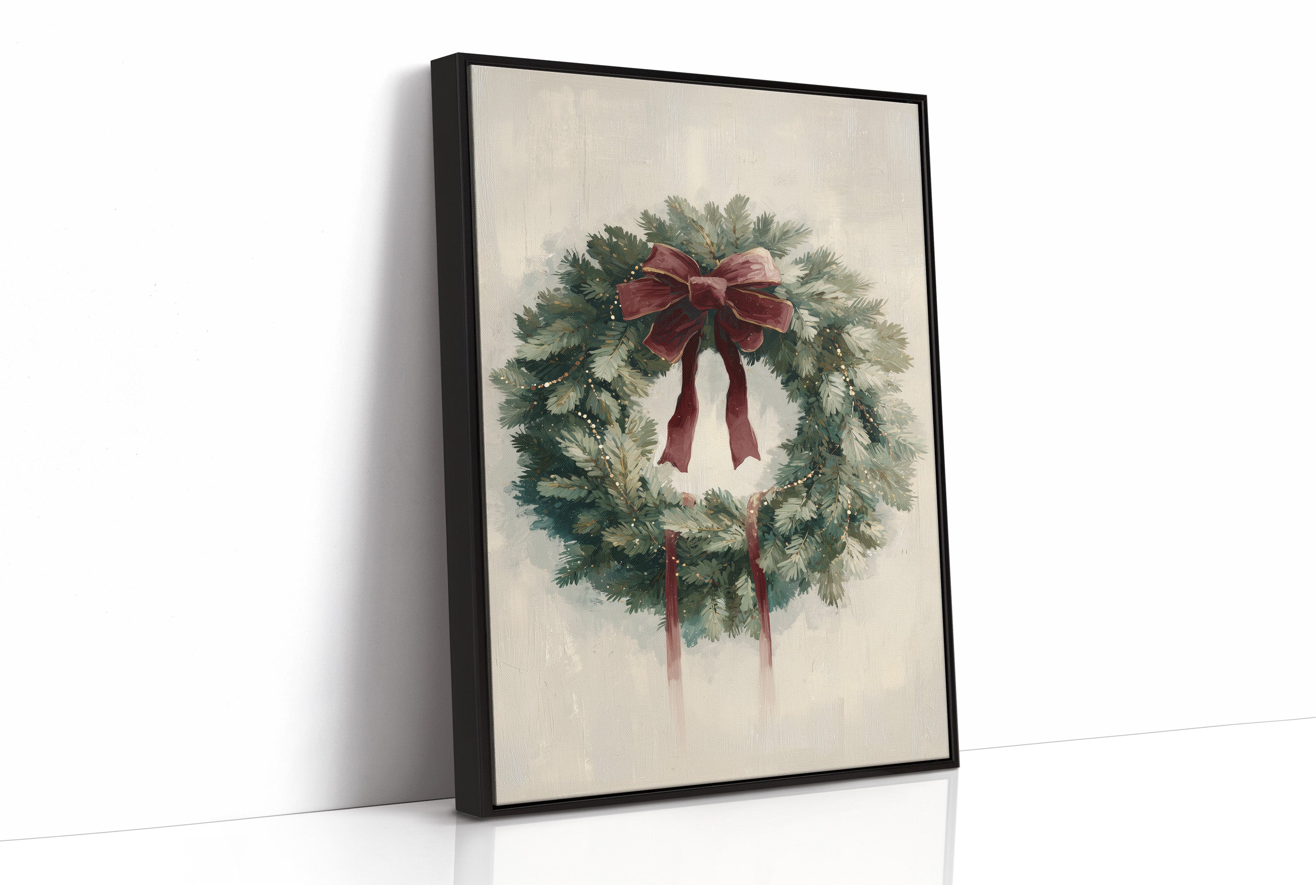 Evergreen Elegance: The Season Held Gently