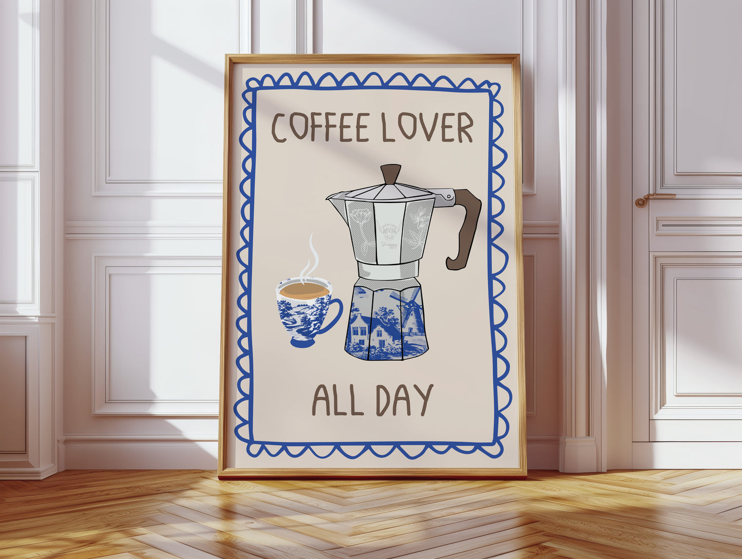 Morning Rituals in Blue