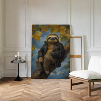 Sloth in a Leather Jacket