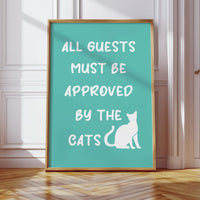 Entrance Requires Feline Approval
