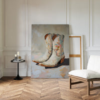 Painted Soles: Floral Cowgirl Boots
