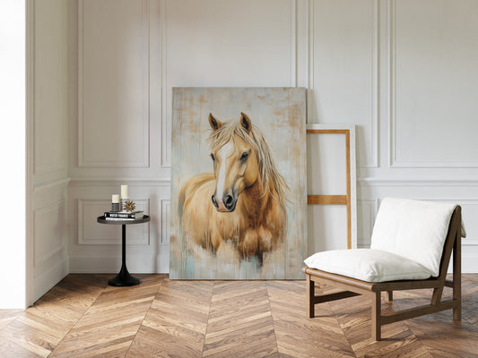 Palomino Gaze: Golden Spirit