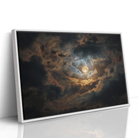 Celestial Harbor Among Storm Clouds