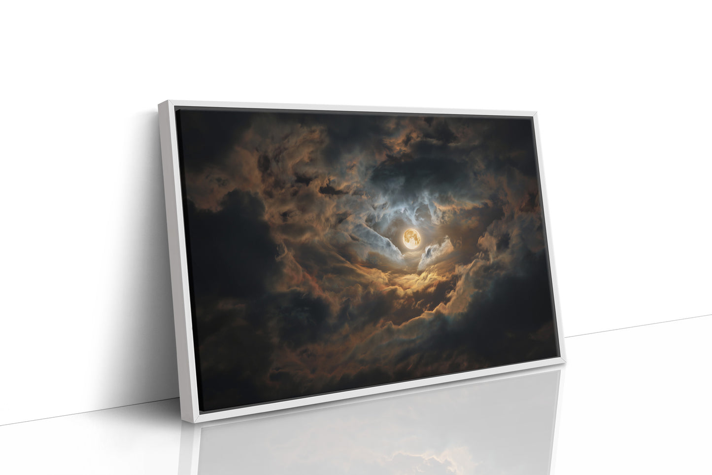 Celestial Harbor Among Storm Clouds