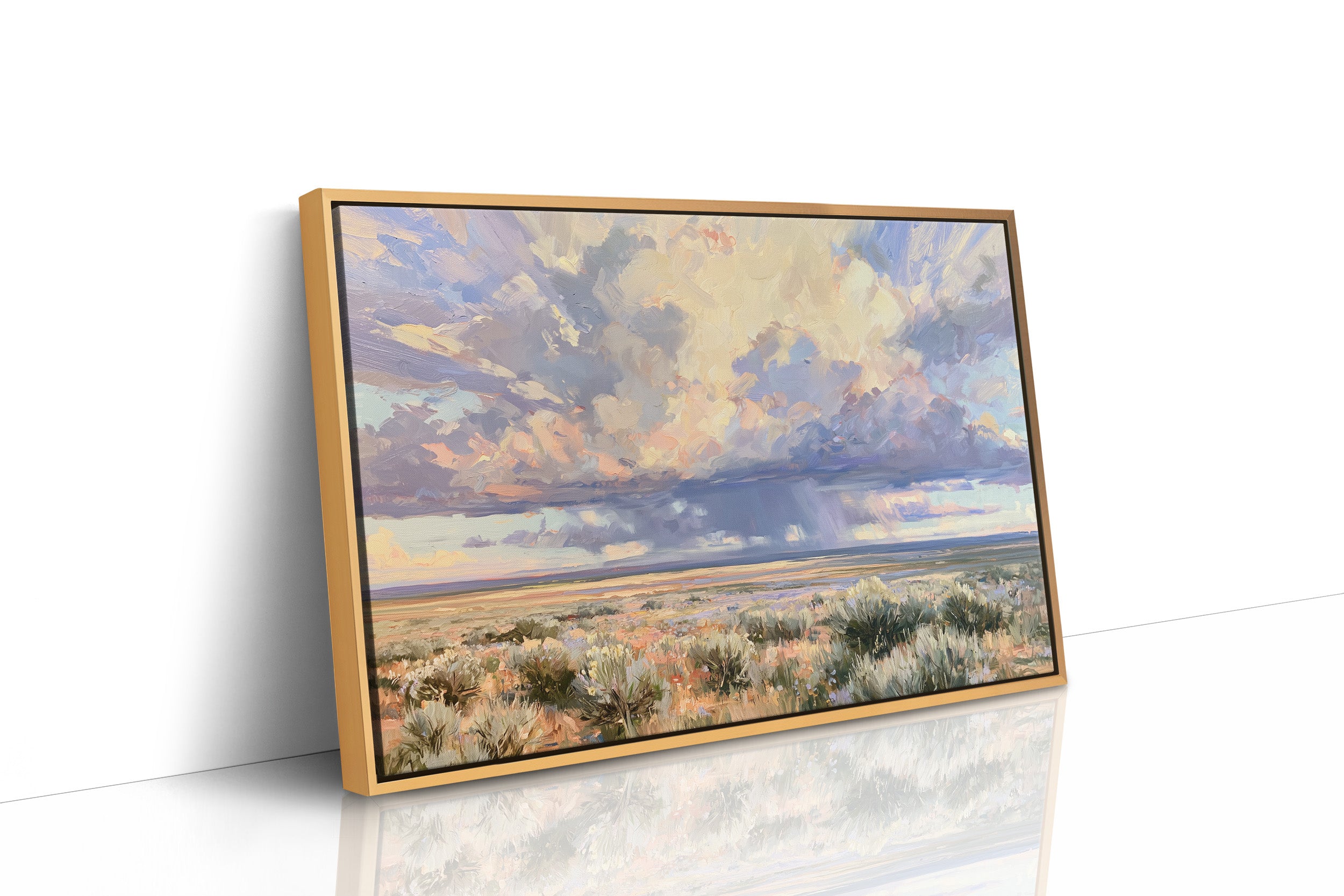 Pastel Storm Over The Sagebrush